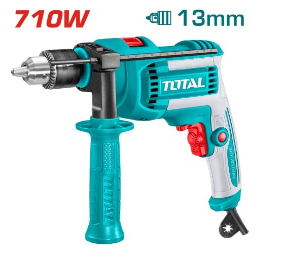 TALADRO PERCUTOR 710W 13MM TOTAL